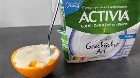 Activia Joghurt Nach Griechischer Art YouTube