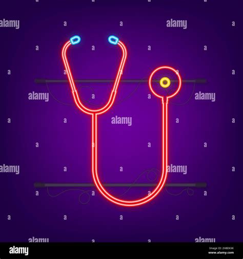 Stethoscopes Medical Equipment For Doctor Vector Stock Illustration