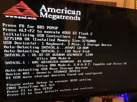I keep getting an American Megatrends screen when i launch my PC : r ...