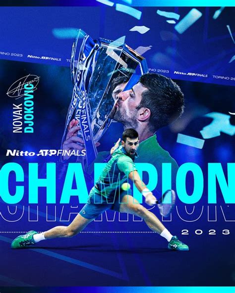 Novak Djokovic Se Queda Con Todo Campe N Del Atp Finals R Cord De