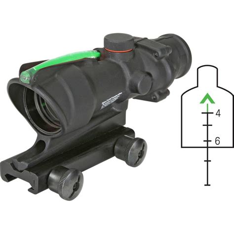 Trijicon Acog 4x32 223 Green Chevron Ta31f G Black 719307302945 Ebay