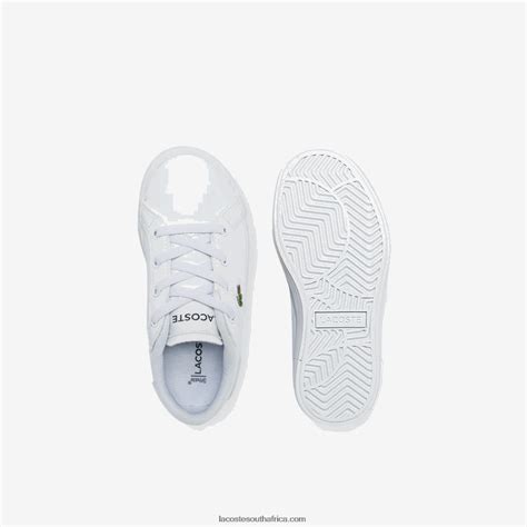 Infants Lacoste White 21g Powercourt Synthetic Sneakers Tj8x402935