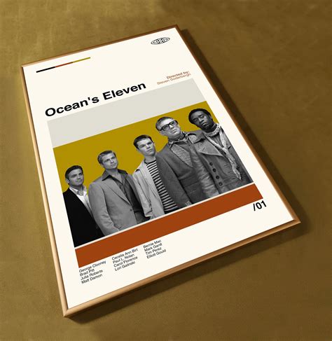 Ocean's Eleven Poster Ocean's Eleven Print Movie - Etsy