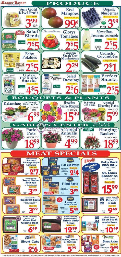 Market Basket Weekly Ad Valid From To Mallscenters