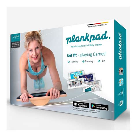 Plankpad Plankpad Studio Edition Planche De Gainage Interactive Noir