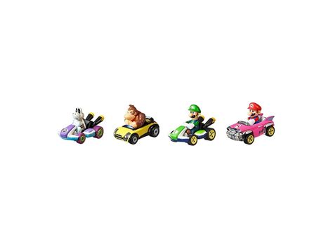 Pack 4 Carrinhos HOT WHEELS Hotwheels Mario Kart 1 Unidade Sortido Worten Pt