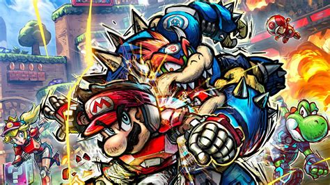 Bowser Jr Birdo Mario Strikers Battle