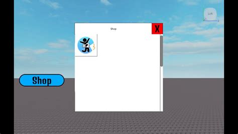 How To Make A Shop Gui In Roblox Studio Youtube