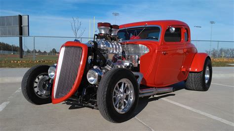 1934 Ford Custom 5-window Coupe at Kansas City 2021 as S183 - Mecum ...