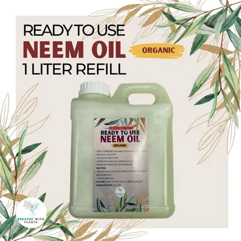 Ready To Use Neem Oil Spray Organic Insecticide And Fungicide Lazada Ph