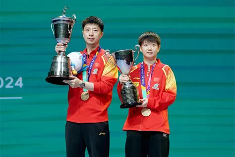 Ma Long and Sun Yingsha Triumph in Spectacular Fashion at ITTF Men's ...