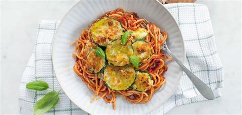 Spaghetti Met Krokante Courgette Leuke Recepten