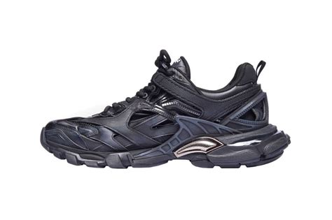 Balenciaga Track2 Trainers Black Blue Release Hypebeast