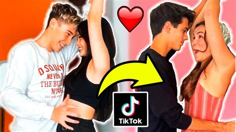 Imitando Tiktoks En Pareja Virales 😳 Youtube