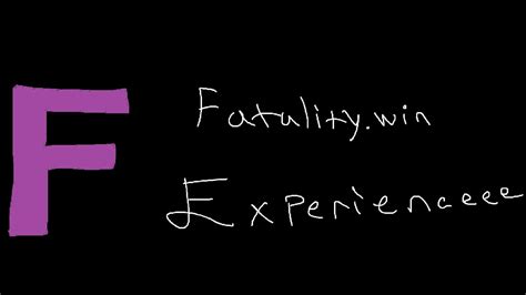 The fatality.win experience - YouTube