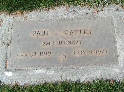 Paul Laverne Cattin 1919 1974 Find A Grave Memorial