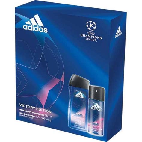 Adidas zestaw MEN UEFA Victory Edition dezodorant 150ml żel pod