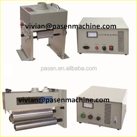 Plastic Film Surface Corona Treatment Machine For Blowing Film Printing