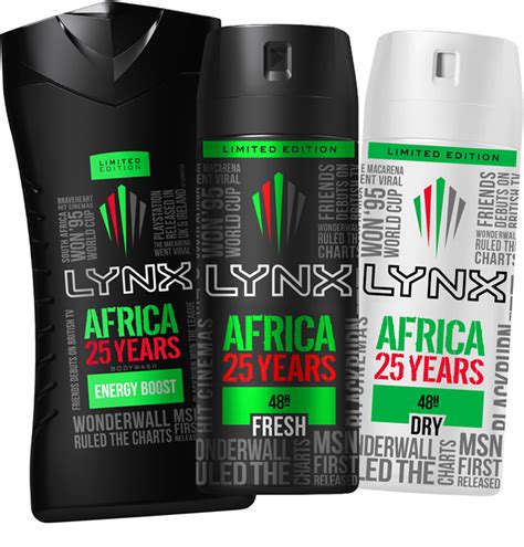 HOT SINCE ’95 – Lynx Africa celebrates 25 years with limited-edition ...