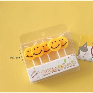 Jual Lilin Ulang Tahun Emoticon Smile Birthday Candle Lilin Ulang