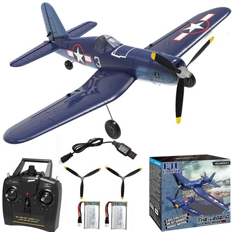 Радиоуправляемый самолет VolantexRC F4U Corsair, 2,4GHz 4CH размах ...