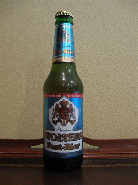 Doing Beer Justice Wolters Premium Pilsener Fest Bier