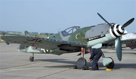 Messerschmitt Bf 109 G 6 Dt Jagdflugzeug Im 2 Weltkrieg