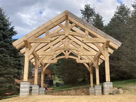 Timber Frame Carports Pavilions Gallery Spatial Design Build