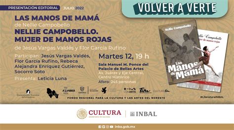 Literatura INBAL on Twitter Tenemos una cita el próximo martes 12 de