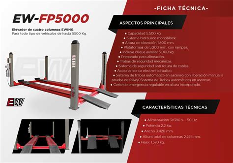 EW FP5000 Ewing Equipamiento Para Talleres Mecanicos