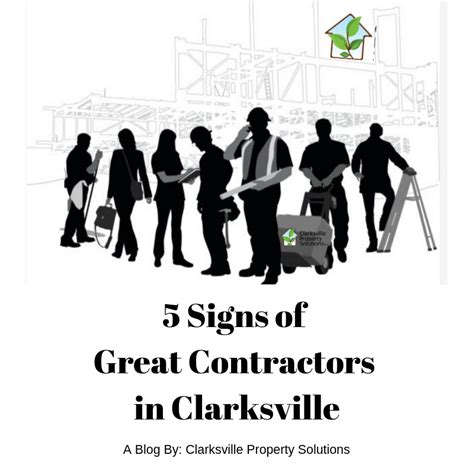 5 Signs of Great Contractors in Clarksville TN - Clarksville Property ...