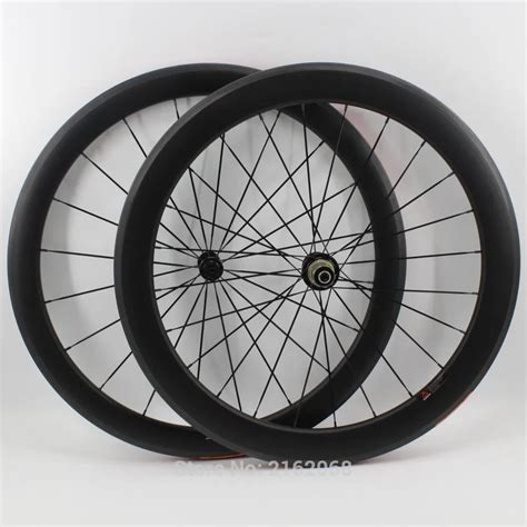 Brand New 700C Clincher Rims Front 50mm Rear 60mm Road Bike Matte UD