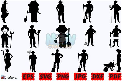 Farmer Svg Farm Life Svg Farming Svg Instant Download
