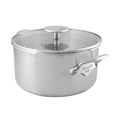 M Urban Cm Cocotte With Glass Lid Stainless Steel Handle