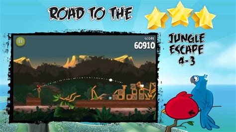 Angry Birds Rio Jungle Escape Levels 4 1 To 4 7 Walkthrough Road To The Three Stars Youtube