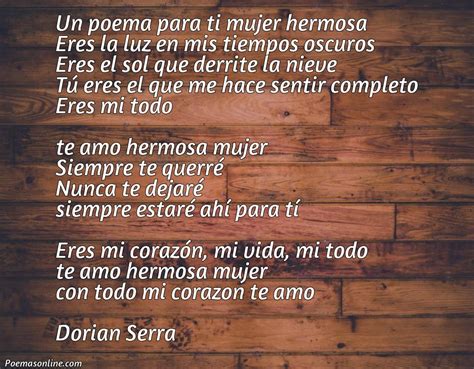 Cinco Poemas Para Ti Mujer Hermosa Poemas Online