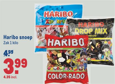 Haribo Drop Snoep Folder Aanbieding Bij Makro Details