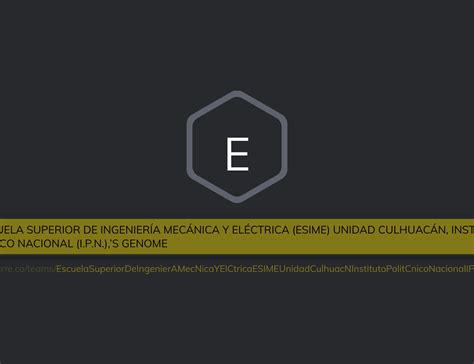 Escuela Superior De Ingenier A Mec Nica Y El Ctrica Esime Unidad