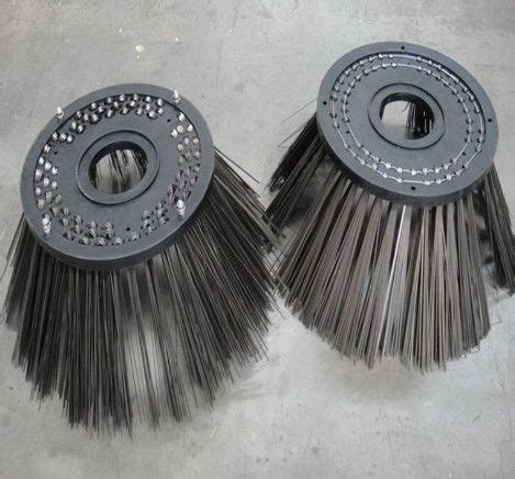 400 100mm Steel Wire Rotary Side Brush For Johnston Sweeper Steel Wire