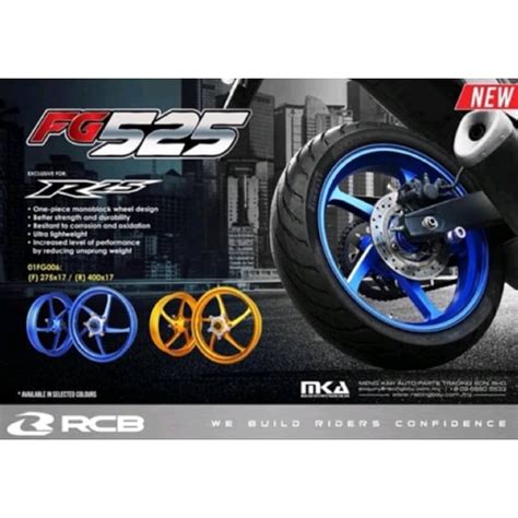 RCB YAMAHA R25 MT25 SP522 3 00 5 00 SPORT RIM FG525 2 75 4 00 FG506 3