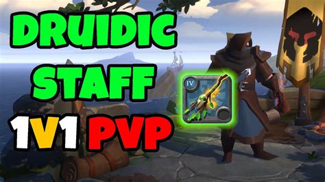 Druidic Staff Broken Build Corrupted Dungeon Albion Online Build