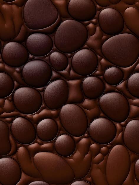 Premium Ai Image Brown Leather Texture Close Up