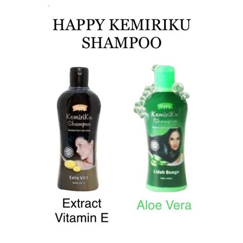 Jual Happy Kemiriku Shampoo 100 Ml Shampoo Perawatan Rambut Shopee