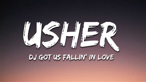 Usher Dj Got Us Fallin In Love Lyrics Ft Pitbull Youtube