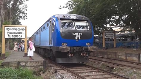 Semi Express Train Colombo Fort To Avissawella Nugegoda Class S12