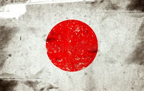 Bandeira Do Vetor 3D De Japão Símbolo Nacional Japonês Ilustração do