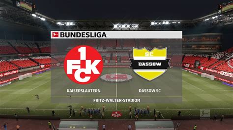 DFB Pokal Qualifiktation 2 Spieltag 1 FC Kaiserslautern Dassow