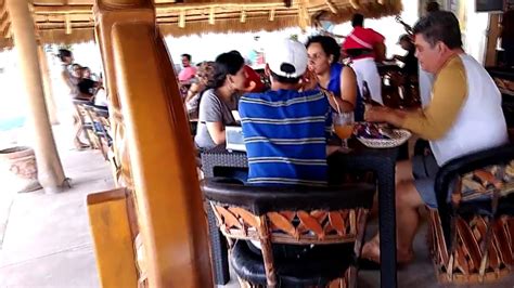 Playa Azul Restaurant Bar Manzanillo Colima Youtube