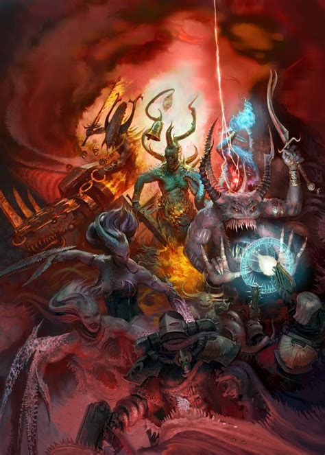 Chaos Daemons Poster Picture Metal Print Paint By Warhammer Displate