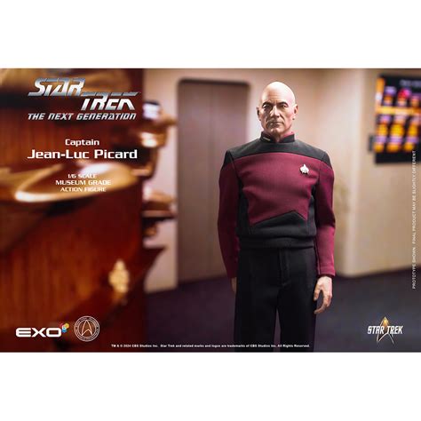 Star Trek The Next Generation Capitaine Jean Luc Picard Uniforme De